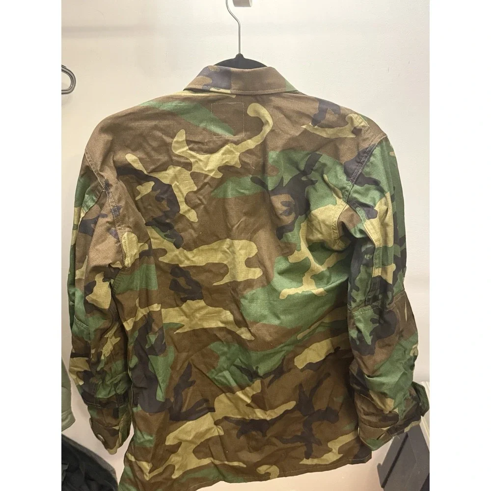 U.S.‎ Army BDU Woodland Camouflage Jacket Waleski Small-Short